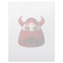 Creepy Candy Corn Devil letterhead