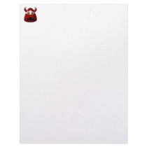 Creepy Candy Corn Devil letterhead