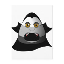 Creepy Candy Corn Dracula Post Cards