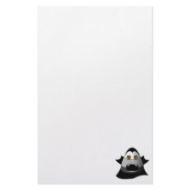 Creepy Candy Corn Dracula stationery