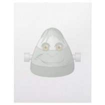 Creepy Candy Corn Frankenstein letterhead