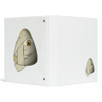 Creepy Candy Corn Mummy 3 Ring Binder