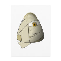 Creepy Candy Corn Mummy Postcards