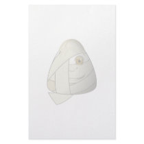 Creepy Candy Corn Mummy stationery