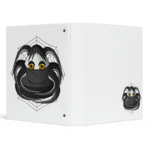 Creepy Candy Corn Spider Vinyl Binders