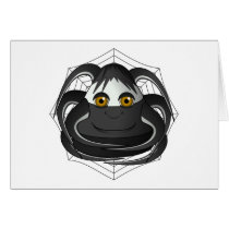 Creepy Candy Corn Spider Cards