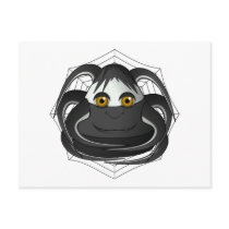 Creepy Candy Corn Spider Post Card