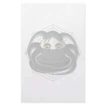Creepy Candy Corn Spider Stationery Paper
