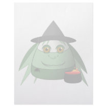 Creepy Candy Corn Witch letterhead by mydeas Creepy Candy Corn Witch letterhead