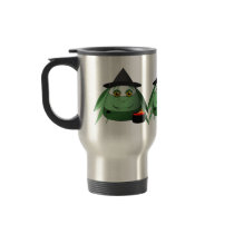 Creepy Candy Corn Witch Coffee Mugs