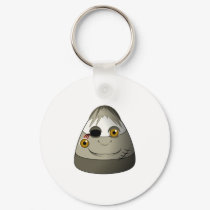 Creepy Candy Corn Zombie keychains