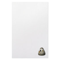 Creepy Candy Corn Zombie stationery