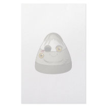 Creepy Candy Corn Zombie stationery