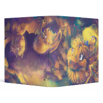 Creepy Cave 3 Ring Binder