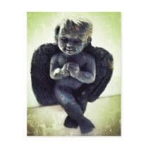'Creepy Cherub' Postcard