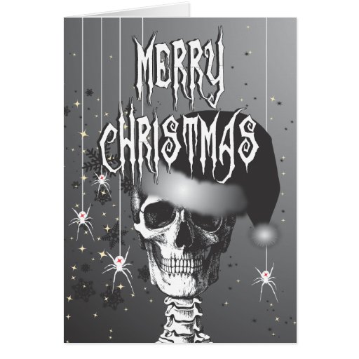 Creepy Christmas Card Zazzle