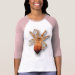 Ladies 3/4 Sleeve Raglan (Fitted)