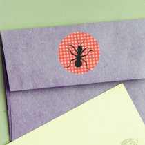 Creepy Crawly Ant Plaid Tablecloth stickers