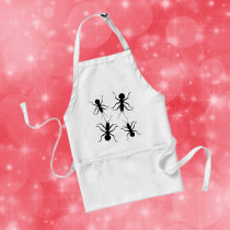 Creepy Creepy Crawly Black Ants Insects aprons