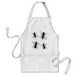 Creepy Creepy Crawly Black Ants Insects Apron