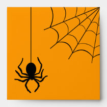 Creepy Creepy Spider Halloween Envelope