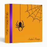 Creepy Creepy Spider Halloween Recipe Binder