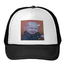 Creepy Devil Baby Doll Hats