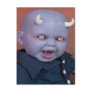 Creepy Devil Baby Doll Postcards