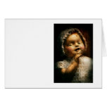 Creepy - Doll - Come play with me Greeting Card