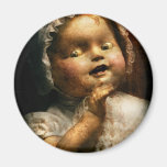 Creepy - Doll - Come play with me Magnets