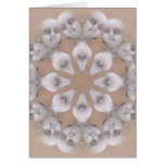 Creepy Doll Face Mandala Cards