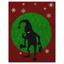 Creepy elf personalized flyer