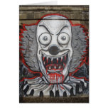Creepy Face Greeting Cards