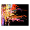creepy fire icicle fractal fine art poster posters