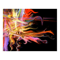 creepy fire icicle fractal fine art poster posters