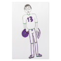 Creepy Football stationery