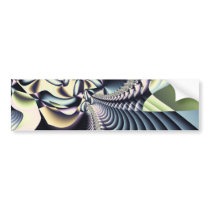 Creepy Fruit - Fractal Bumper Sticker