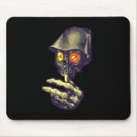 Creepy Glowing Eyes Monster mousepads