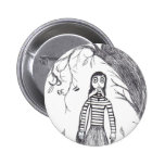 Creepy Halloween Pinback Buttons