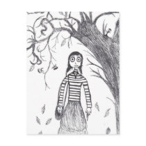 Creepy Halloween postcards