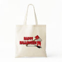 Creepy Halloween treat bag