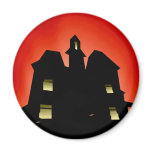 Creepy Haunted House magnets