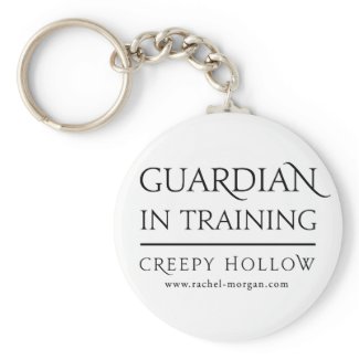 Creepy Hollow "guardian in training" keychain
