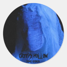 Creepy Hollow sticker, large