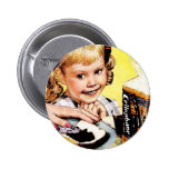 Creepy Jam Girl buttons