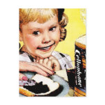 Creepy Jam Girl Postcard