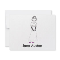 Creepy Jane Austen invitations