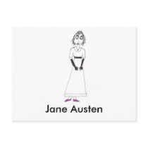 Creepy Jane Austen postcards