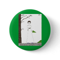 Creepy Jane Austen Rice Painting buttons
