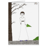 Creepy Jane Austen Rice Painting Cards